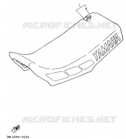 SELLE pour Yamaha YZ 1990
