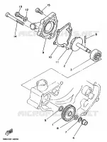 POMPE A EAU pour Yamaha YZ 1990