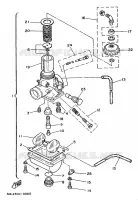 CARBURATEUR pour Yamaha YZ 1990
