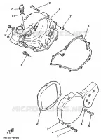 CARTER   MOTEUR 1 pour Yamaha YZ 1990