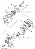 ADMISSION pour Yamaha YZ BIG WHEELS 1994