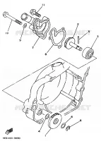 POMPE A EAU pour Yamaha YZ BIG WHEELS 1996