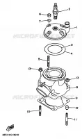 CYLINDRE pour Yamaha YZ BIG WHEELS 1997