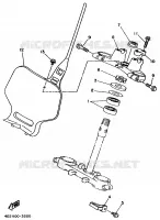 DIRECTION pour Yamaha YZ BIG WHEELS 1997
