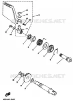 DEMARREUR pour Yamaha YZ BIG WHEELS 1997