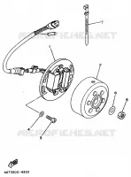 ALLUMAGE pour Yamaha YZ BIG WHEELS 1997
