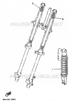 PIÈCES OPTIONNELLES   PARTIE CYCLE pour Yamaha YZ BIG WHEELS 1997