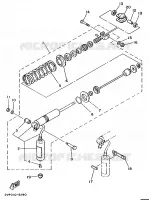AMORTISSEUR ARRIERE pour Yamaha YZ 1988
