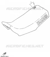 SELLE pour Yamaha YZ 1988