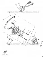 ALLUMAGE pour Yamaha YZ 1989