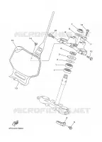 DIRECTION pour Yamaha YZ BIG WHEELS 2004