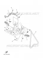 BEQUILLE / REPOSE PIEDS pour Yamaha YZ BIG WHEELS 2004