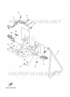 BEQUILLE / REPOSE PIEDS pour Yamaha YZ BIG WHEELS 2006