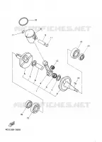 VILEBREQUIN / PISTON pour Yamaha YZ BIG WHEELS 2006