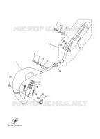 ECHAPPEMENT pour Yamaha YZ BIG WHEELS 2008