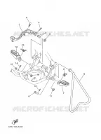 BEQUILLE / REPOSE PIEDS pour Yamaha YZ BIG WHEELS 2008