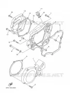 CARTER   MOTEUR 1 pour Yamaha YZ BIG WHEELS 2008
