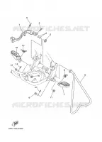 BEQUILLE / REPOSE PIEDS pour Yamaha YZ BIG WHEELS 2008