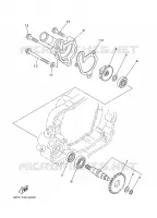 POMPE A EAU / DURITES pour Yamaha YZ 2007