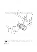 BARILLET DE SELECTION / FOURCHETTE pour Yamaha YZ 2007
