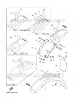 GARDE BOUE pour Yamaha YZ 2007
