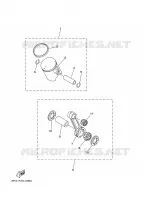 PIÈCES OPTIONNELLES 1 pour Yamaha YZ 2007